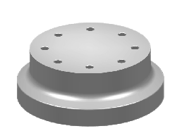 Damper support pad