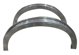 Combustion chamber support ring